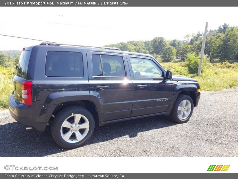 Maximum Steel Metallic / Dark Slate Gray 2016 Jeep Patriot Sport 4x4