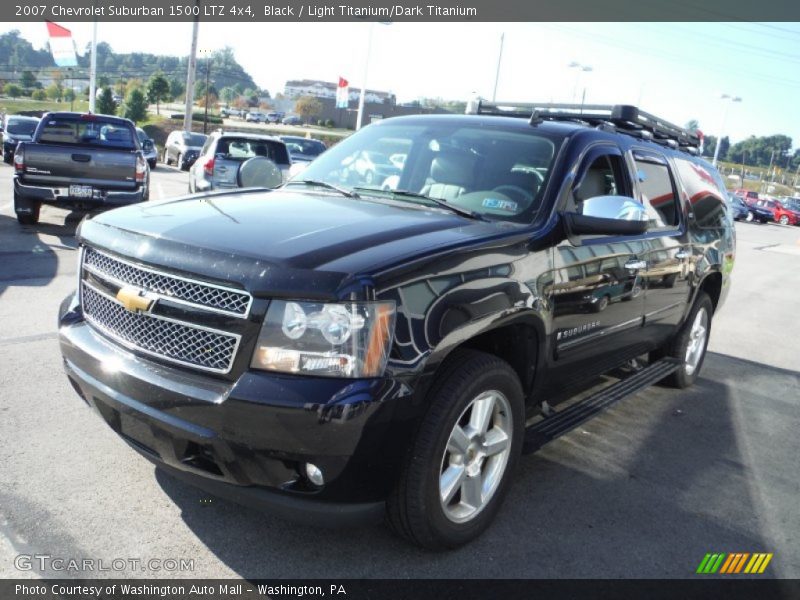 Black / Light Titanium/Dark Titanium 2007 Chevrolet Suburban 1500 LTZ 4x4