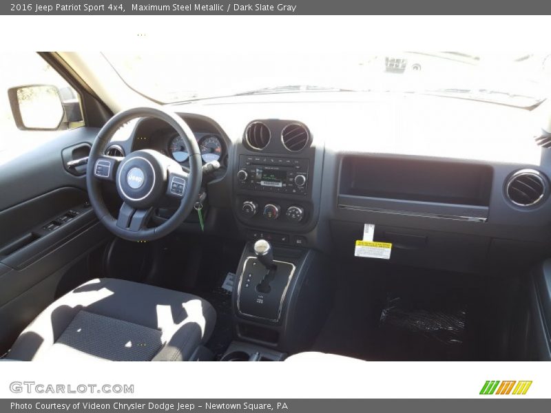Maximum Steel Metallic / Dark Slate Gray 2016 Jeep Patriot Sport 4x4