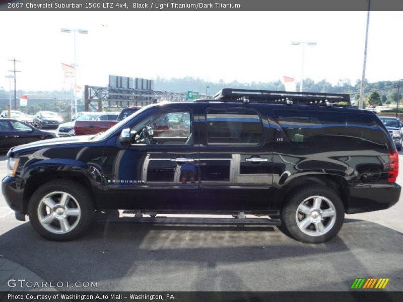 Black / Light Titanium/Dark Titanium 2007 Chevrolet Suburban 1500 LTZ 4x4