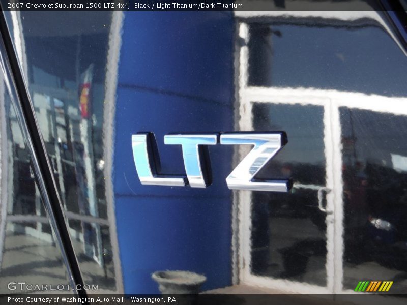Black / Light Titanium/Dark Titanium 2007 Chevrolet Suburban 1500 LTZ 4x4