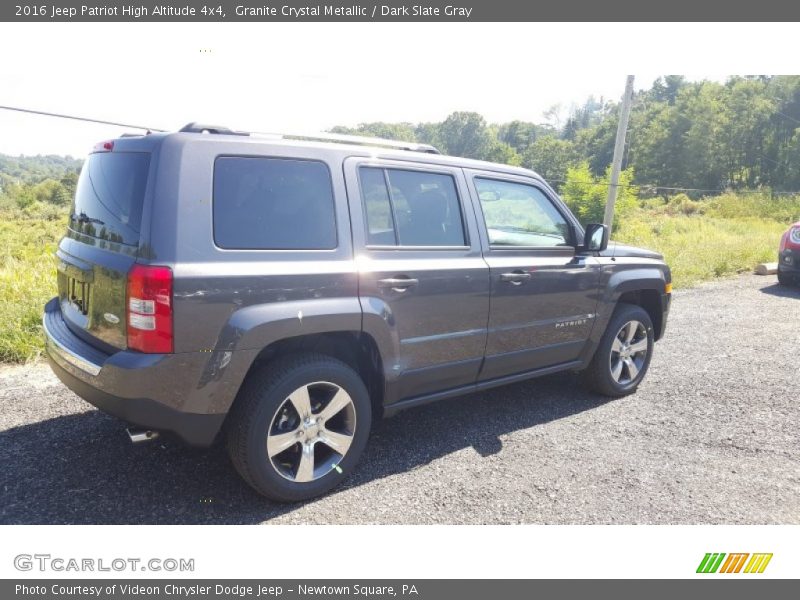 Granite Crystal Metallic / Dark Slate Gray 2016 Jeep Patriot High Altitude 4x4