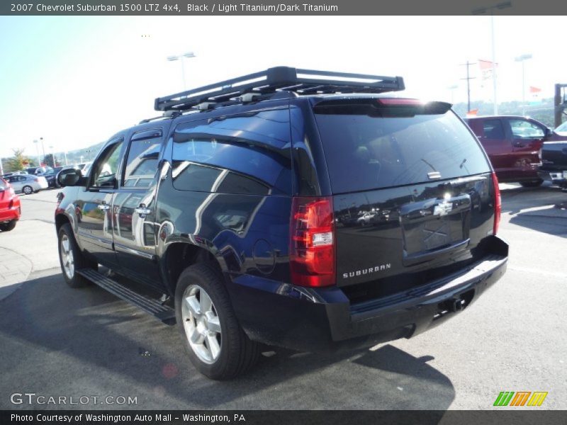 Black / Light Titanium/Dark Titanium 2007 Chevrolet Suburban 1500 LTZ 4x4