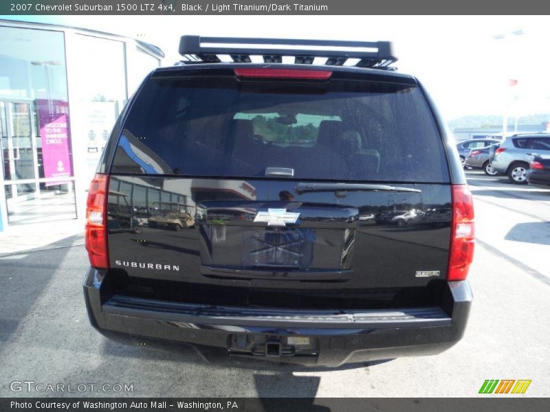 Black / Light Titanium/Dark Titanium 2007 Chevrolet Suburban 1500 LTZ 4x4