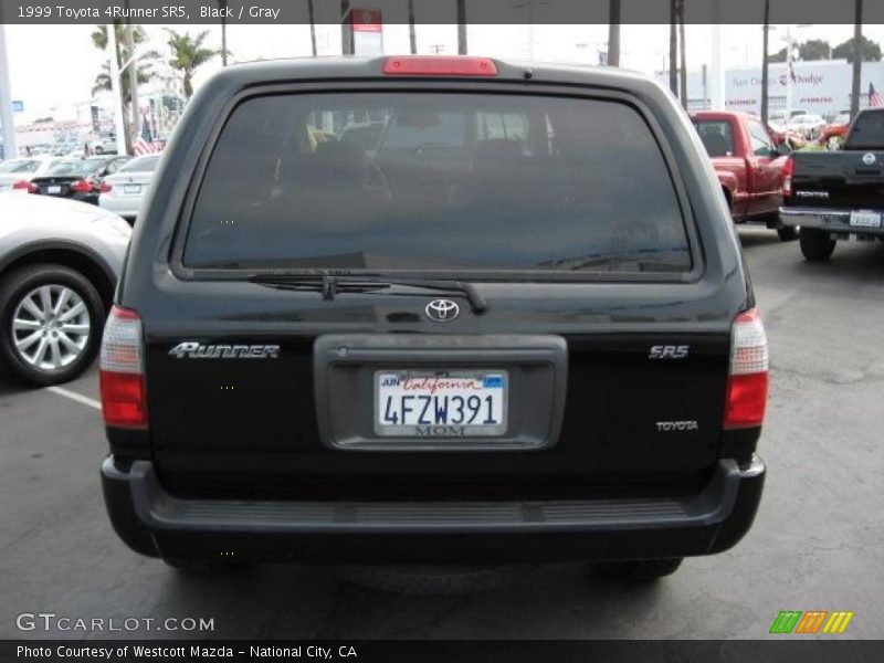 Black / Gray 1999 Toyota 4Runner SR5