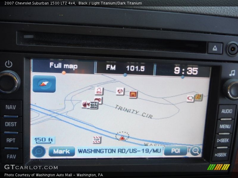 Black / Light Titanium/Dark Titanium 2007 Chevrolet Suburban 1500 LTZ 4x4