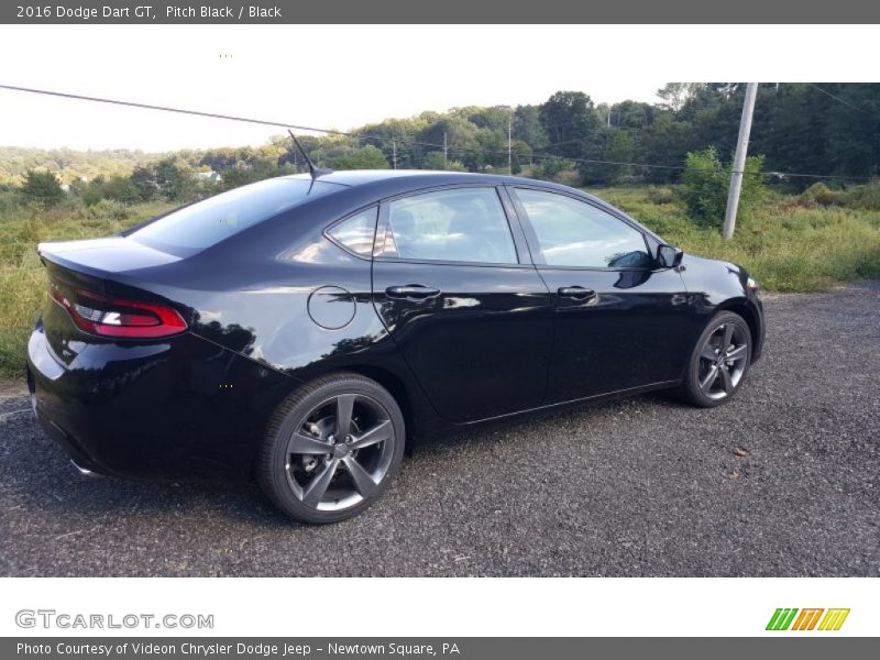 Pitch Black / Black 2016 Dodge Dart GT