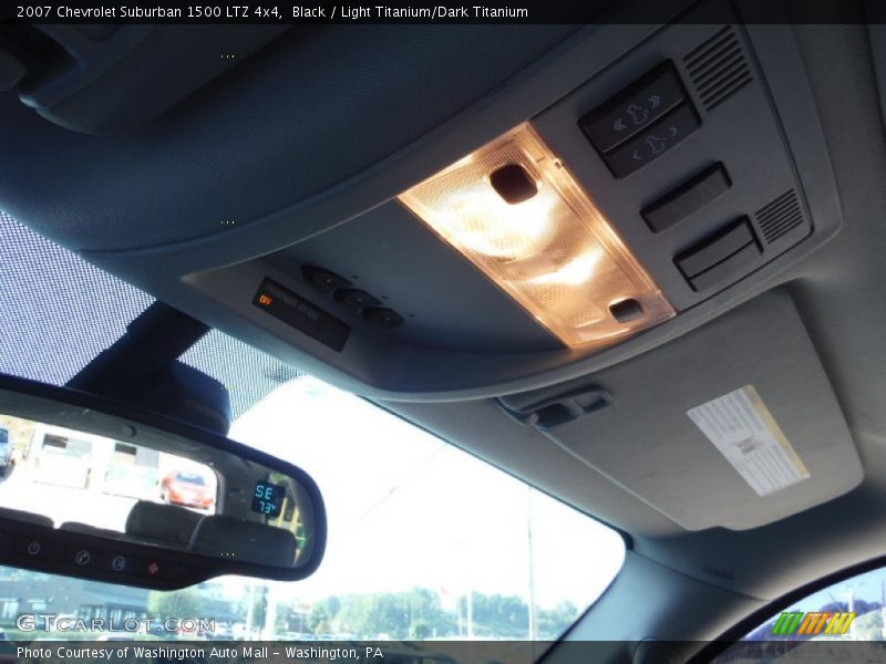 Black / Light Titanium/Dark Titanium 2007 Chevrolet Suburban 1500 LTZ 4x4