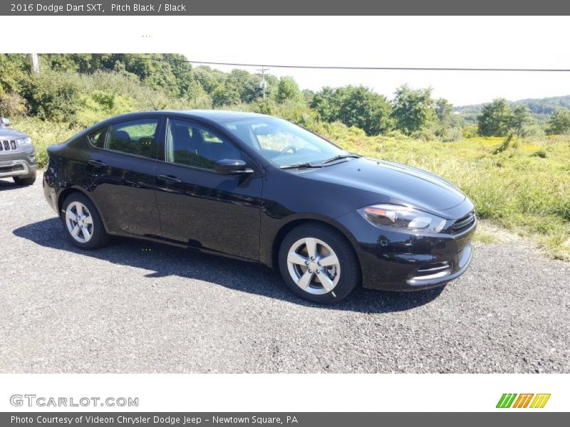 Pitch Black / Black 2016 Dodge Dart SXT