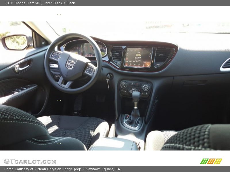 Pitch Black / Black 2016 Dodge Dart SXT