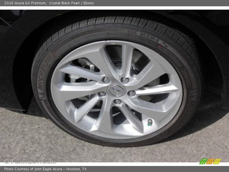Crystal Black Pearl / Ebony 2016 Acura ILX Premium