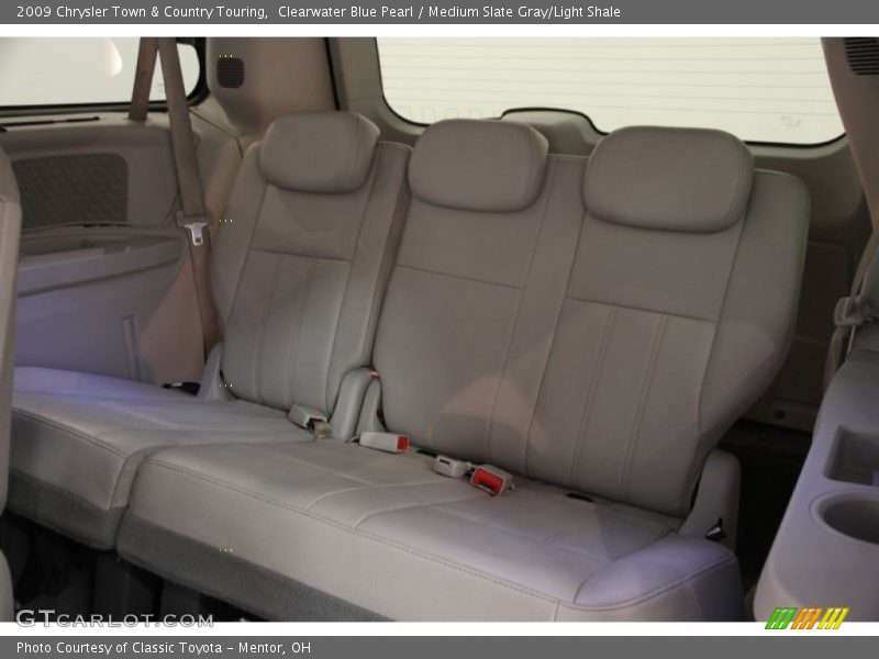 Clearwater Blue Pearl / Medium Slate Gray/Light Shale 2009 Chrysler Town & Country Touring