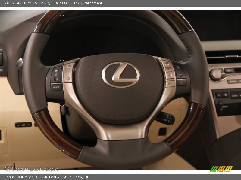 Stargazer Black / Parchment 2015 Lexus RX 350 AWD