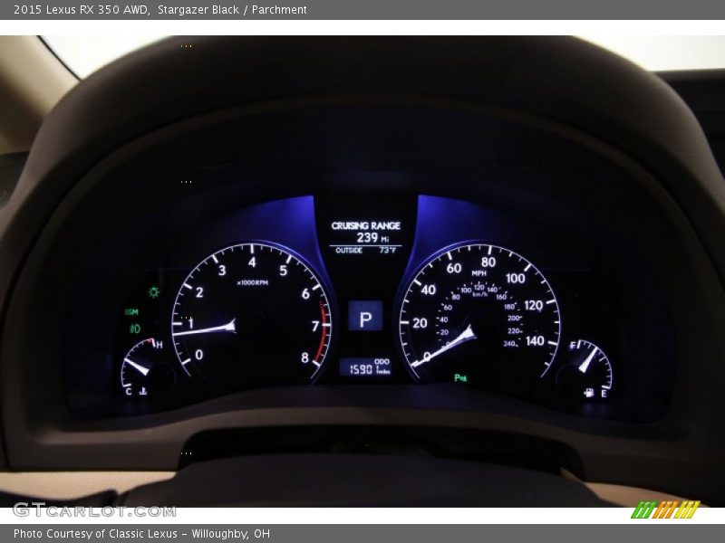 Stargazer Black / Parchment 2015 Lexus RX 350 AWD