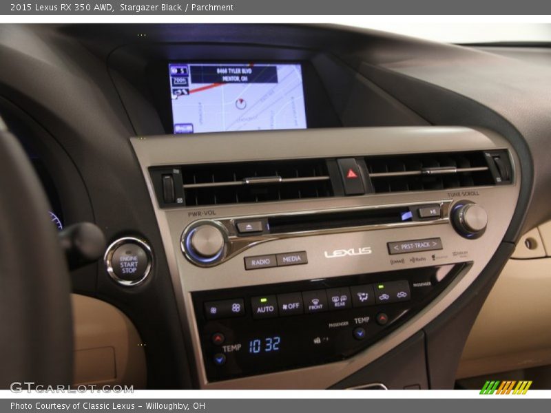 Stargazer Black / Parchment 2015 Lexus RX 350 AWD