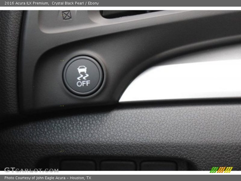 Crystal Black Pearl / Ebony 2016 Acura ILX Premium