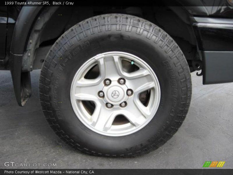 Black / Gray 1999 Toyota 4Runner SR5