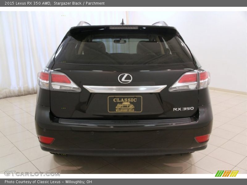 Stargazer Black / Parchment 2015 Lexus RX 350 AWD