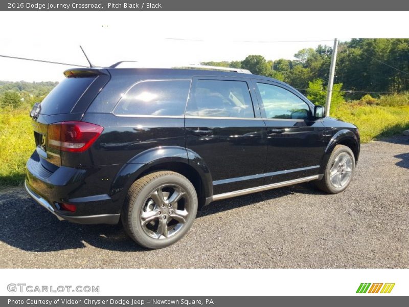 Pitch Black / Black 2016 Dodge Journey Crossroad