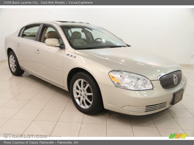 Gold Mist Metallic / Cocoa/Cashmere 2008 Buick Lucerne CXL