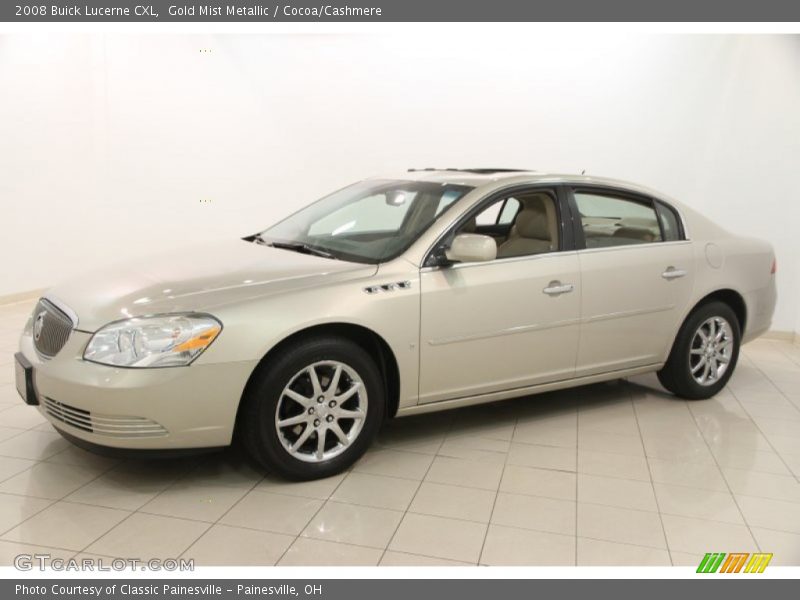 Gold Mist Metallic / Cocoa/Cashmere 2008 Buick Lucerne CXL