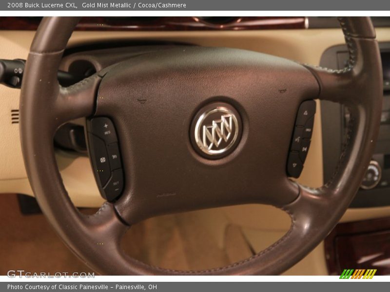 Gold Mist Metallic / Cocoa/Cashmere 2008 Buick Lucerne CXL