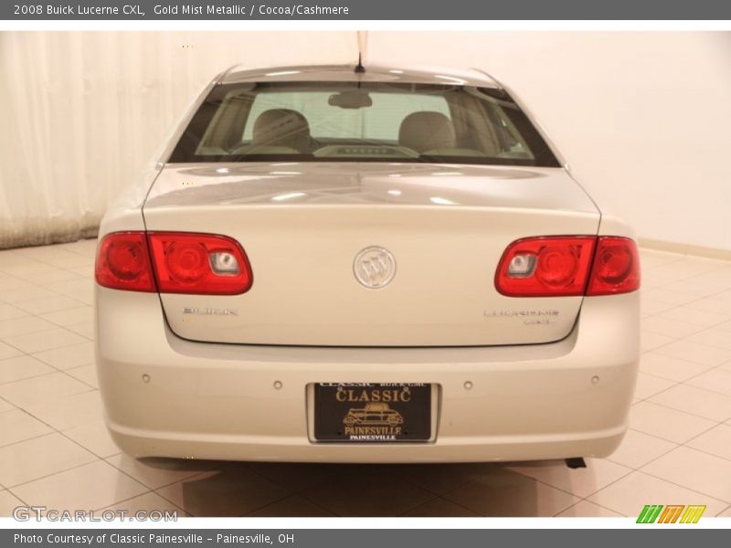 Gold Mist Metallic / Cocoa/Cashmere 2008 Buick Lucerne CXL
