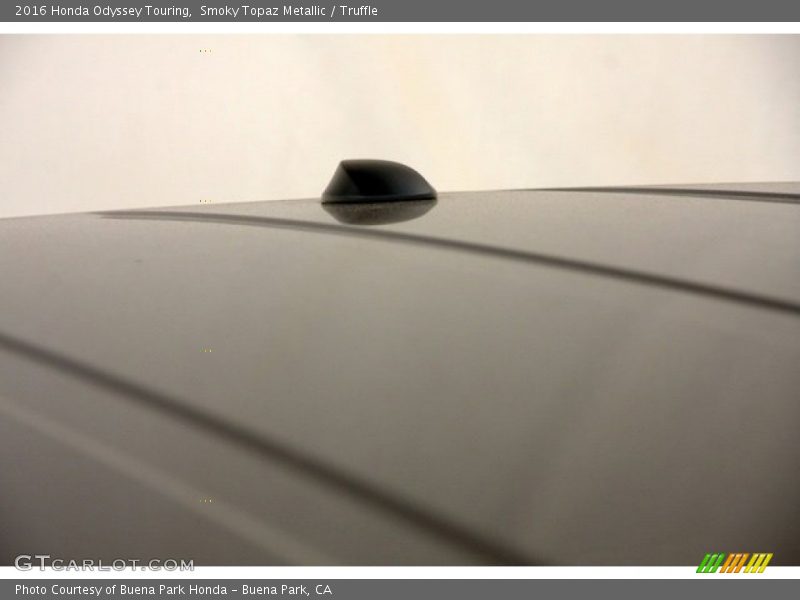 Smoky Topaz Metallic / Truffle 2016 Honda Odyssey Touring