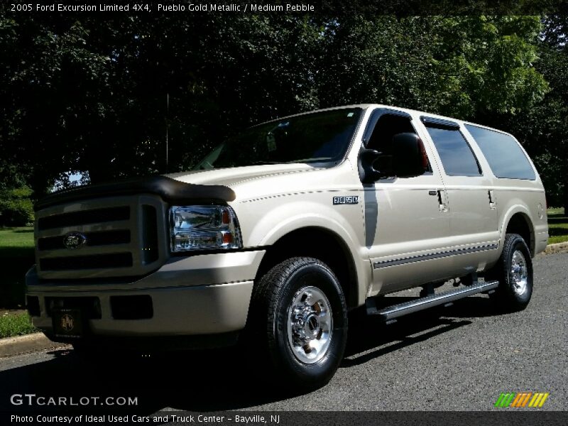 Pueblo Gold Metallic / Medium Pebble 2005 Ford Excursion Limited 4X4