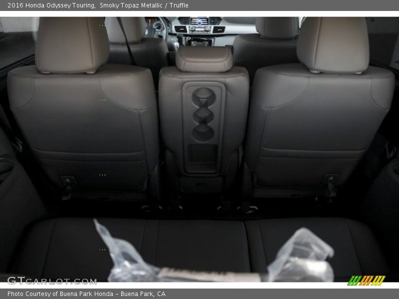 Smoky Topaz Metallic / Truffle 2016 Honda Odyssey Touring