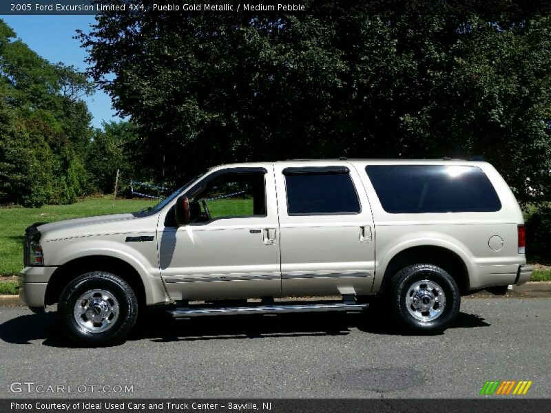  2005 Excursion Limited 4X4 Pueblo Gold Metallic