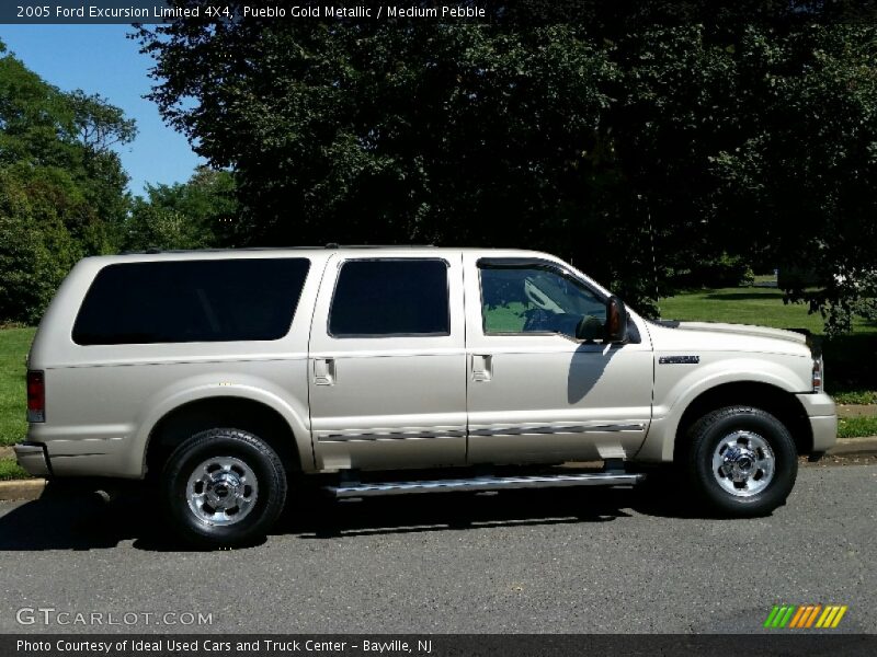 Pueblo Gold Metallic / Medium Pebble 2005 Ford Excursion Limited 4X4