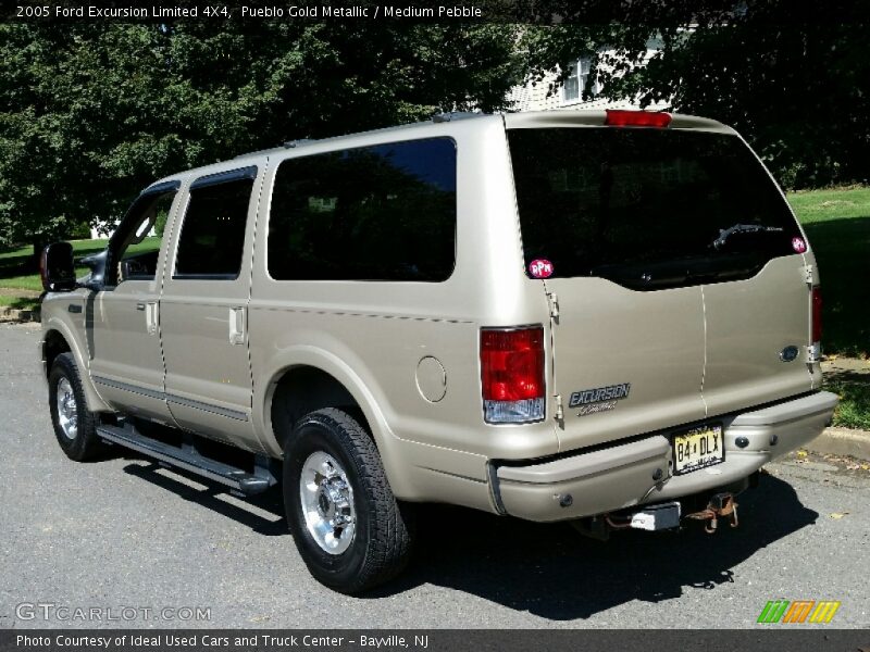 Pueblo Gold Metallic / Medium Pebble 2005 Ford Excursion Limited 4X4
