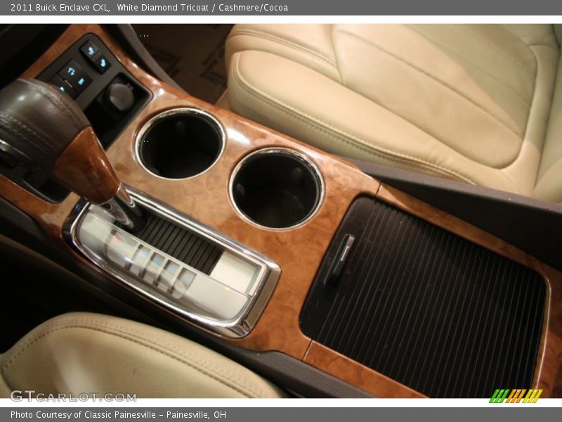 White Diamond Tricoat / Cashmere/Cocoa 2011 Buick Enclave CXL