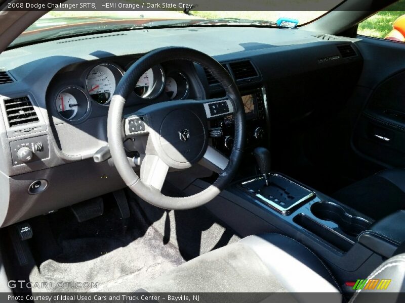 HEMI Orange / Dark Slate Gray 2008 Dodge Challenger SRT8