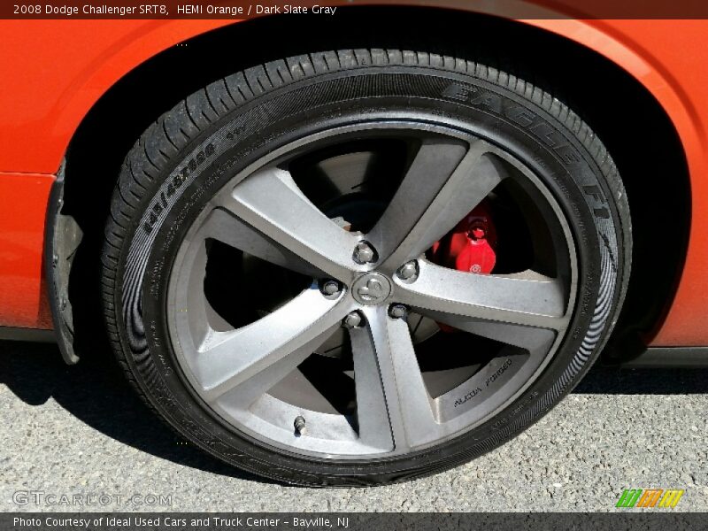 HEMI Orange / Dark Slate Gray 2008 Dodge Challenger SRT8