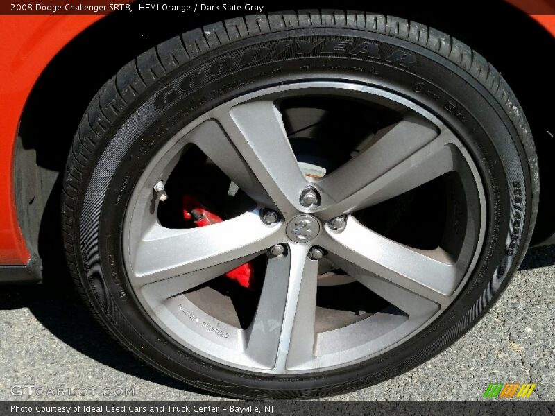 HEMI Orange / Dark Slate Gray 2008 Dodge Challenger SRT8