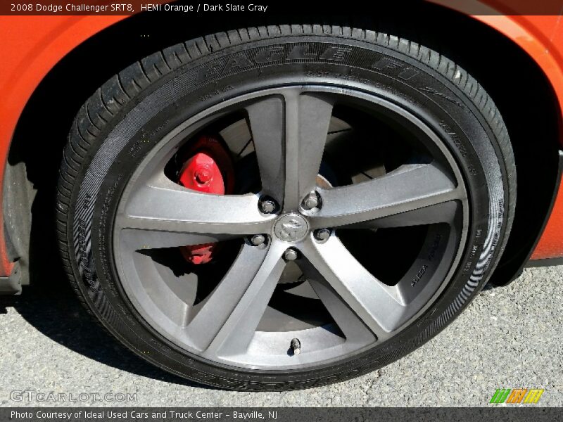HEMI Orange / Dark Slate Gray 2008 Dodge Challenger SRT8