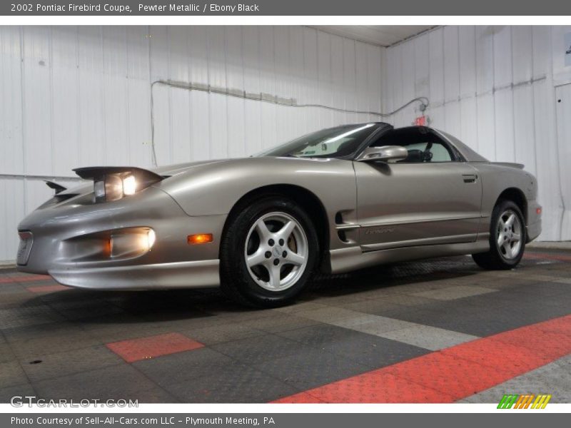 Pewter Metallic / Ebony Black 2002 Pontiac Firebird Coupe