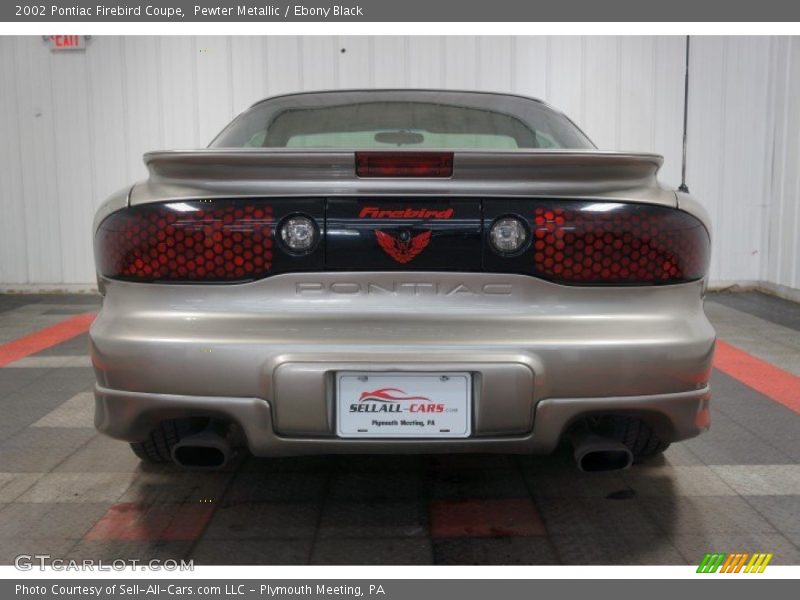 Pewter Metallic / Ebony Black 2002 Pontiac Firebird Coupe