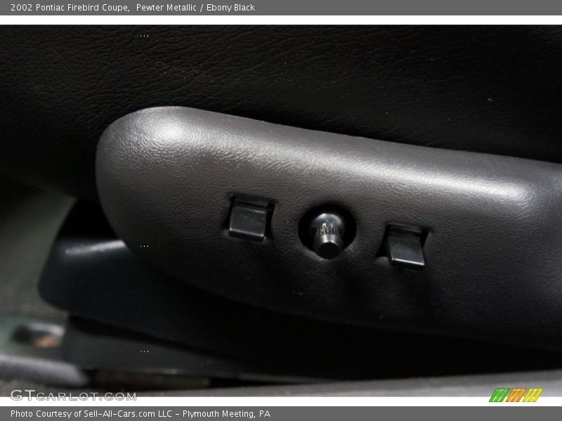 Pewter Metallic / Ebony Black 2002 Pontiac Firebird Coupe
