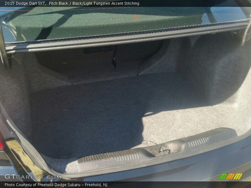 Pitch Black / Black/Light Tungsten Accent Stitching 2015 Dodge Dart SXT