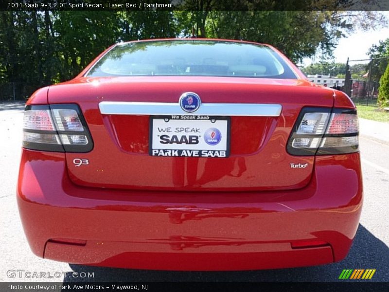 Laser Red / Parchment 2011 Saab 9-3 2.0T Sport Sedan