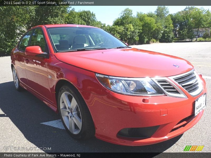 Front 3/4 View of 2011 9-3 2.0T Sport Sedan