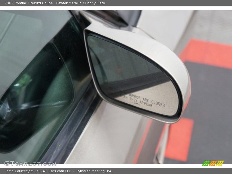 Pewter Metallic / Ebony Black 2002 Pontiac Firebird Coupe