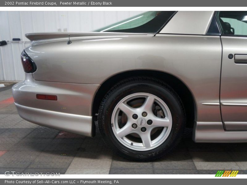 Pewter Metallic / Ebony Black 2002 Pontiac Firebird Coupe