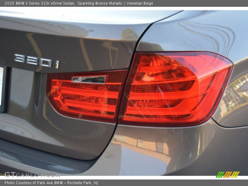 Sparkling Bronze Metallic / Venetian Beige 2015 BMW 3 Series 320i xDrive Sedan