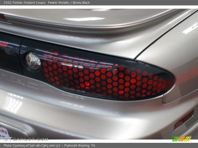 Pewter Metallic / Ebony Black 2002 Pontiac Firebird Coupe