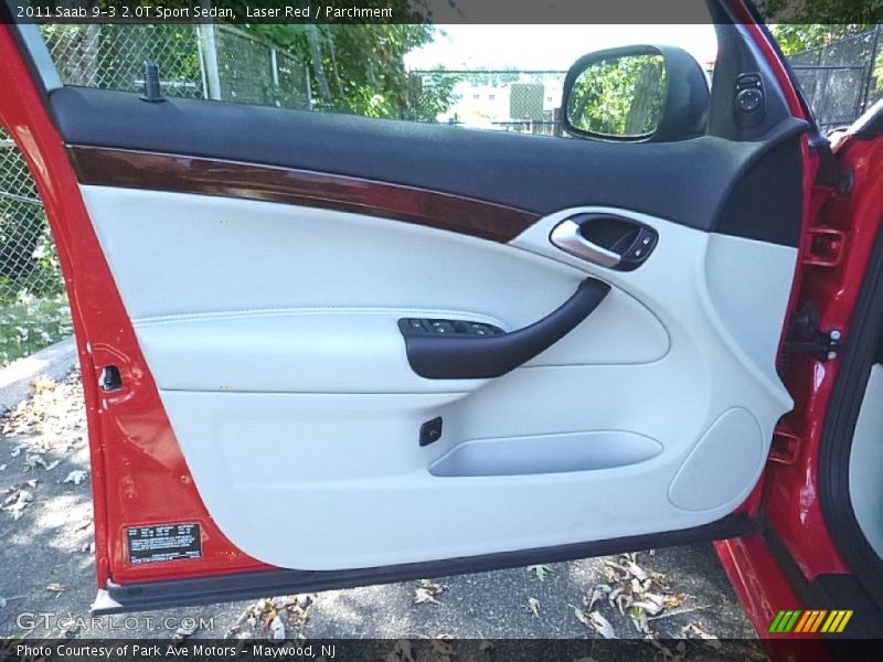 Laser Red / Parchment 2011 Saab 9-3 2.0T Sport Sedan