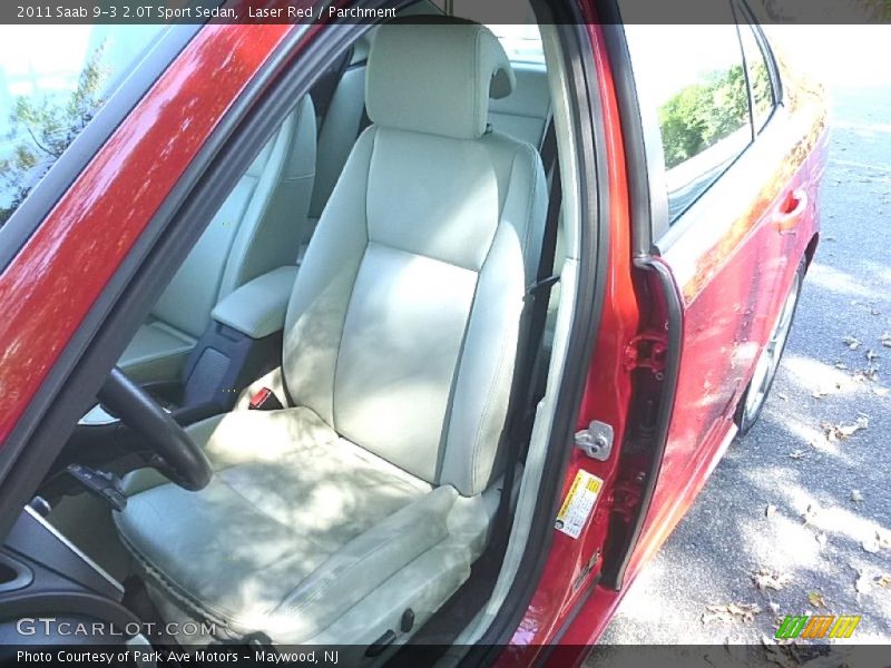 Laser Red / Parchment 2011 Saab 9-3 2.0T Sport Sedan